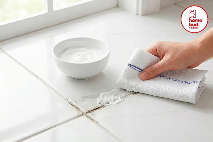 A person cleaning floor 
