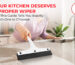 your kitchen deserves a proper wiper