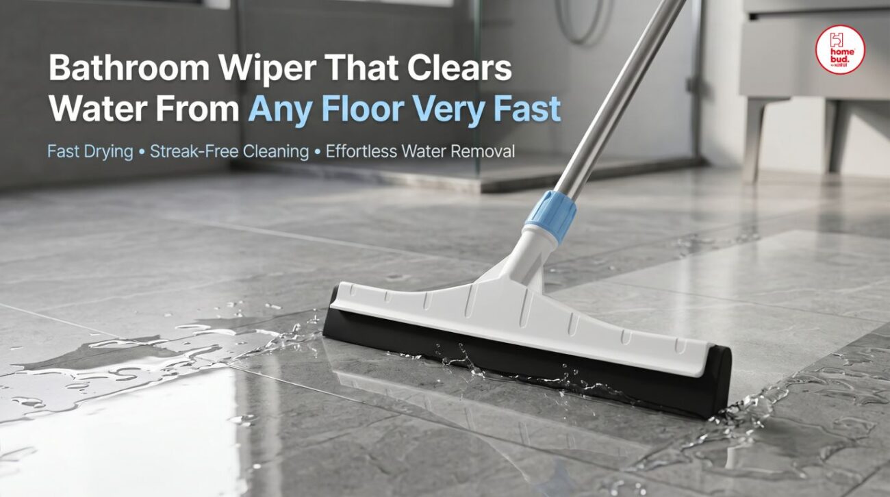 Bathroom Wiper That Clears Water From Any Floor Very Fast
