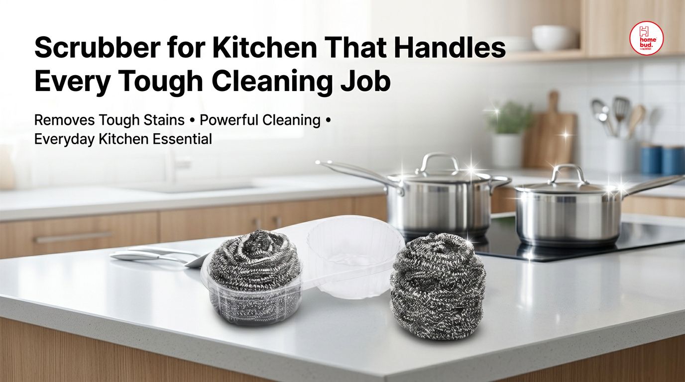 Scrubber for Kitchen That Handles Every Tough Cleaning Job