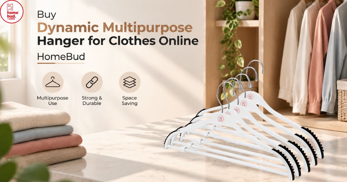 Buy Dynamic Multipurpose Hanger for Clothes Online HomeBud