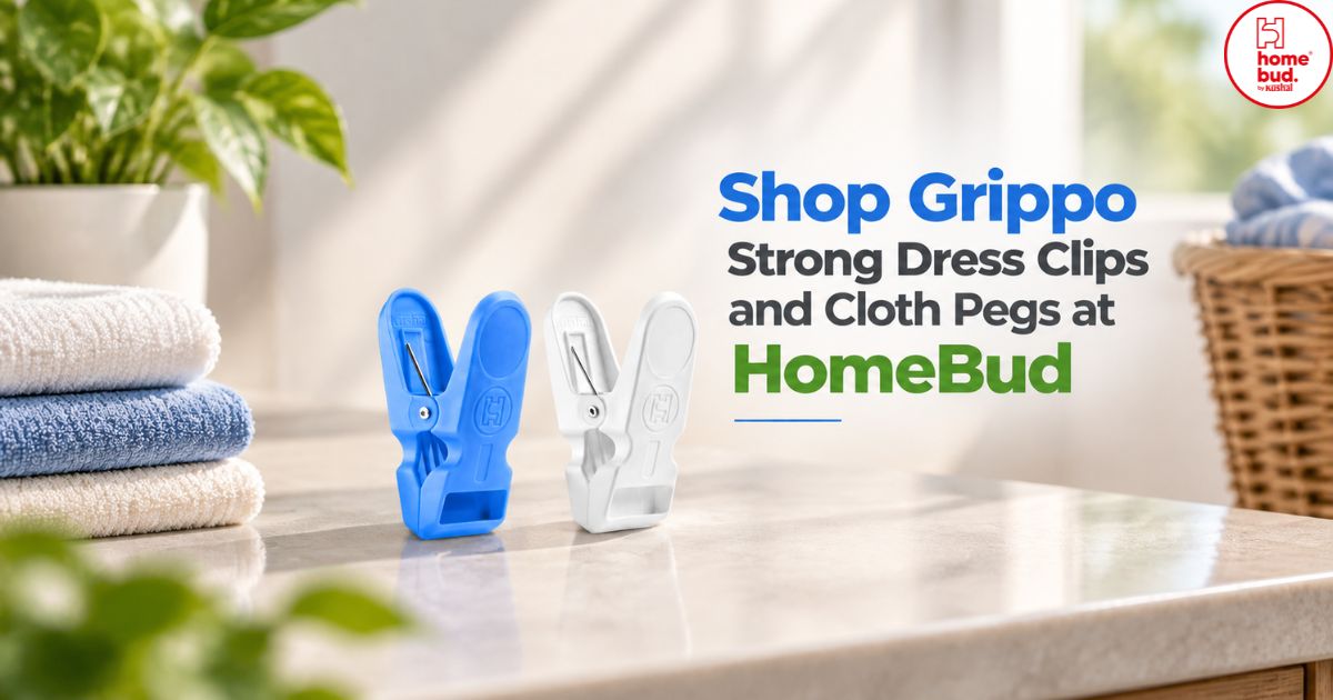 Shop Grippo Strong Dress Clips and Cloth Pegs at HomeBud