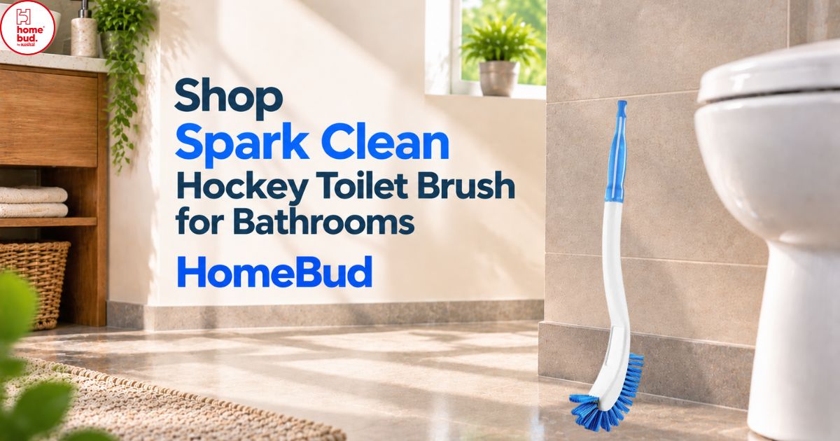 Shop Spark Clean Hockey Toilet Brush for Bathrooms HomeBud.