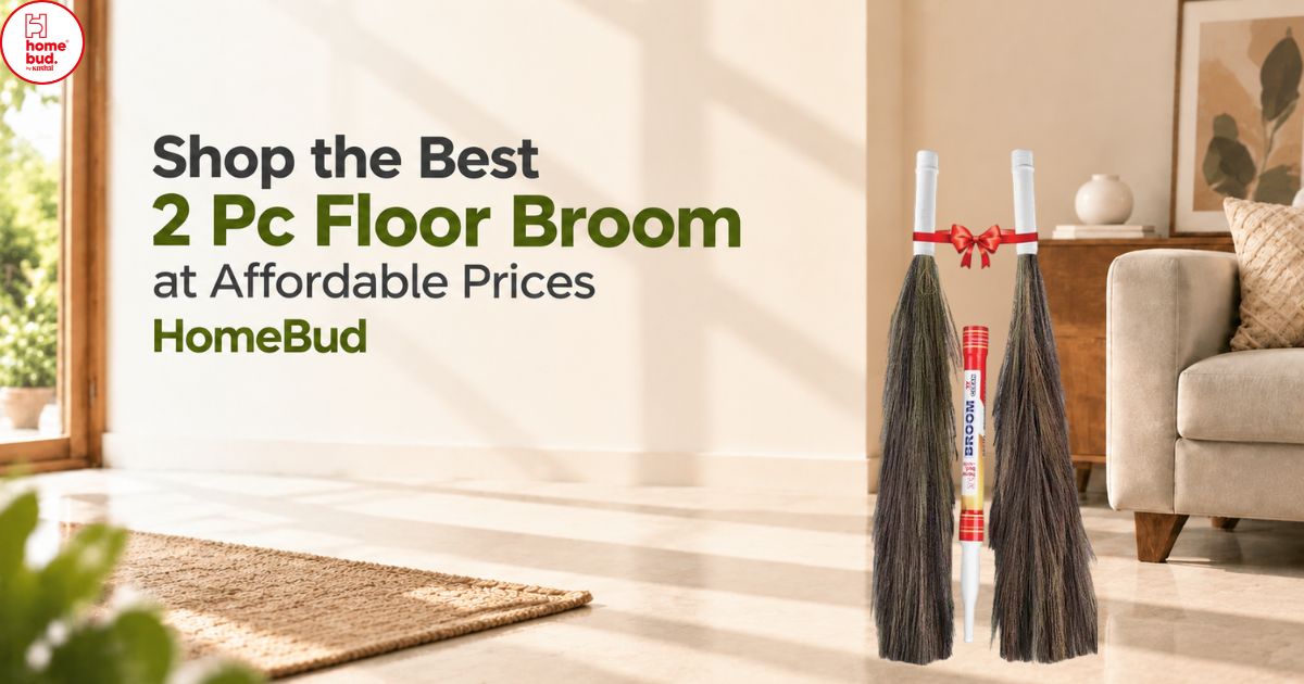 Shop the Best 2 Pc Floor Broom at Affordable Prices HomeBud.