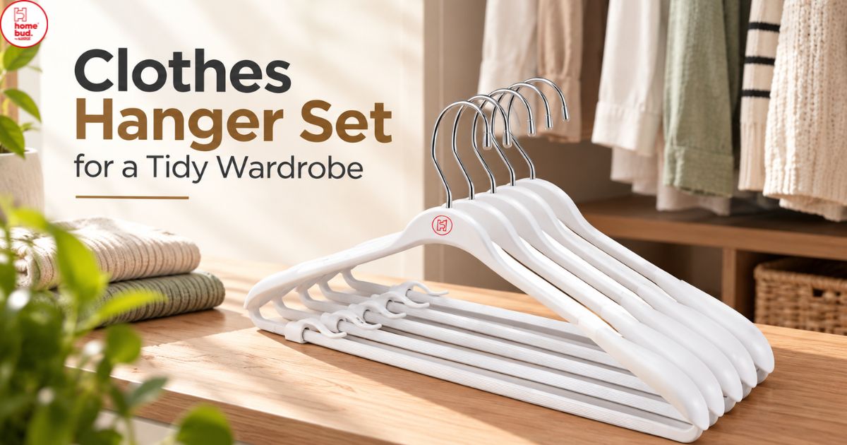 Clothes Hanger Set for a Tidy Wardrobe