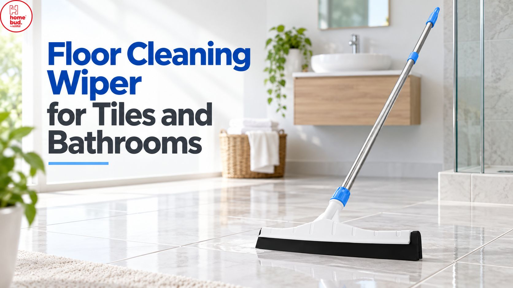 Floor Cleaning Wiper for Tiles and Bathrooms