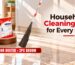 Household Cleaning Tools for Every Room