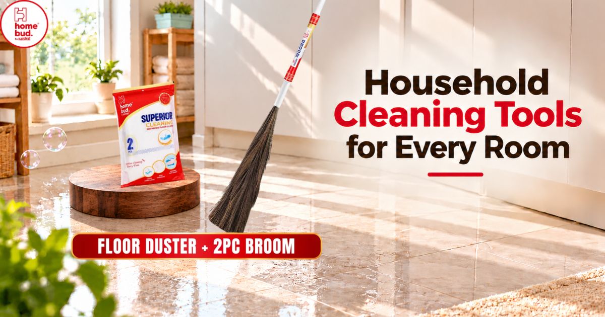 Household Cleaning Tools for Every Room