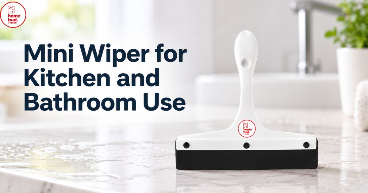 Mini Wiper for Kitchen and Bathroom Use