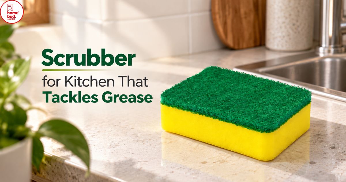 Scrubber for Kitchen That Tackles Grease